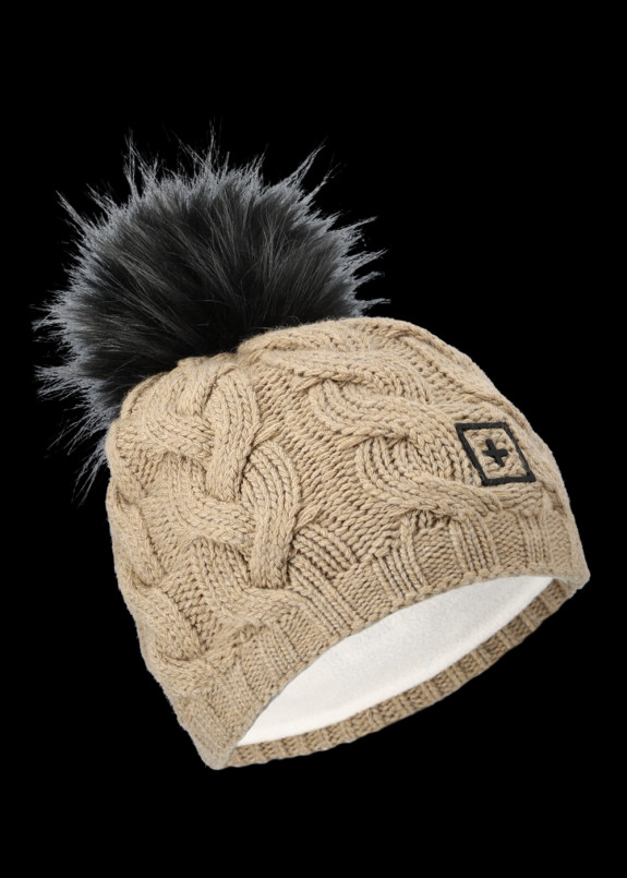 detail Dámská čepice OneMore 501 - BEANIE WITH ECO-FUR