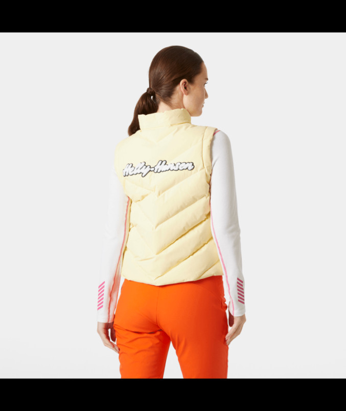 detail Dámská vesta Helly Hansen W APRES INSULATED VEST