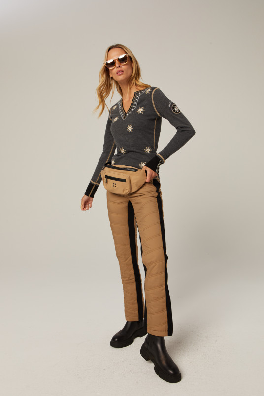 detail Dámské tričko Alp N Rock Natasha Henley Shirt