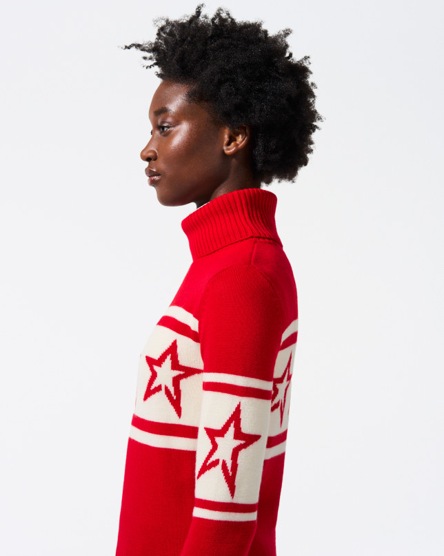 detail Dámský svetr Perfect Moment chopper sweater ii