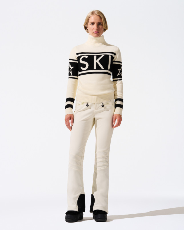 detail Dámský svetr Perfect Moment schild sweater