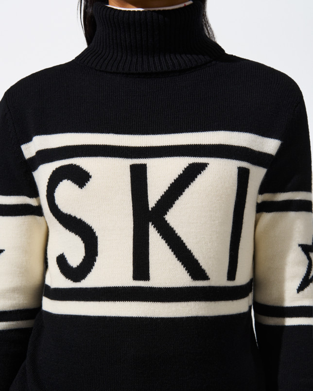 detail Dámský svetr Perfect Moment schild sweater