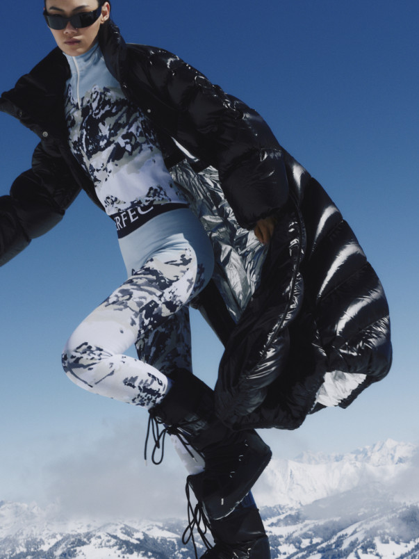 detail Dámský kabát Perfect Moment ariel maxi coat