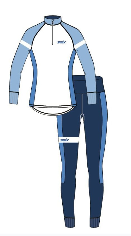 detail Dámský overal Swix Kombinéza 2-dílná Focus