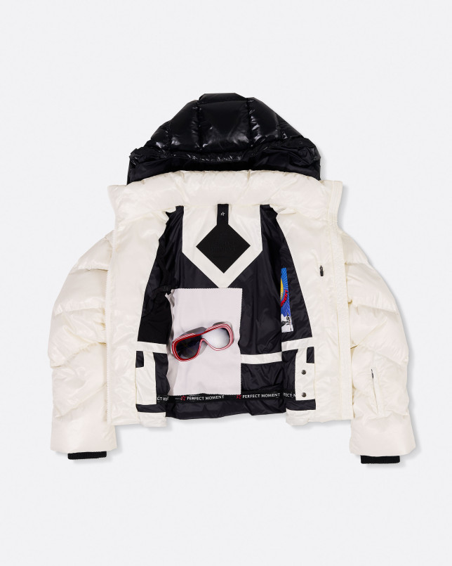 detail Dámská bunda Perfect Moment mountain puffer ski jacket