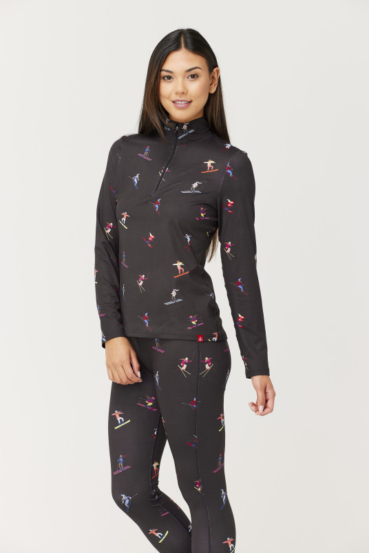 detail Dámský rolák Krimson Klover Multi Skiers Top