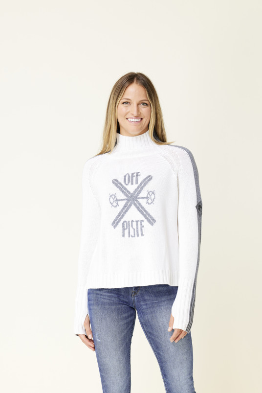 detail Dámský svetr Krimson Klover Off Piste Sweater