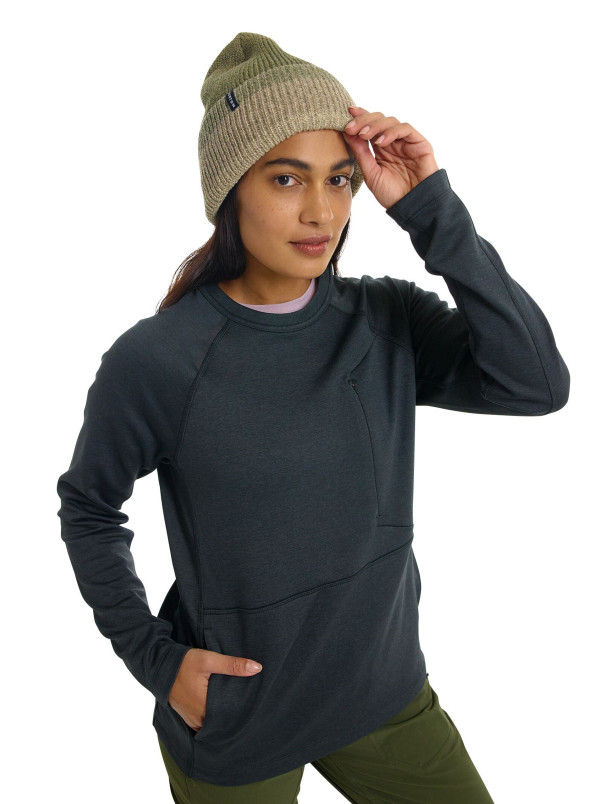 detail Dámská mikina Burton W Multipath Grid Crewneck Fleece