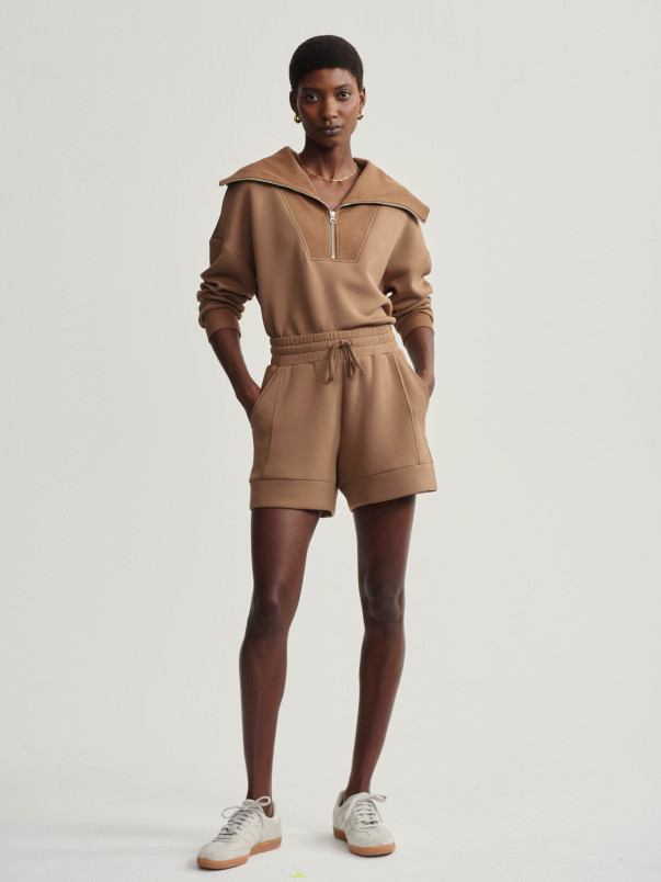 detail Dámská mikina Varley Catherine Half Zip Sweat