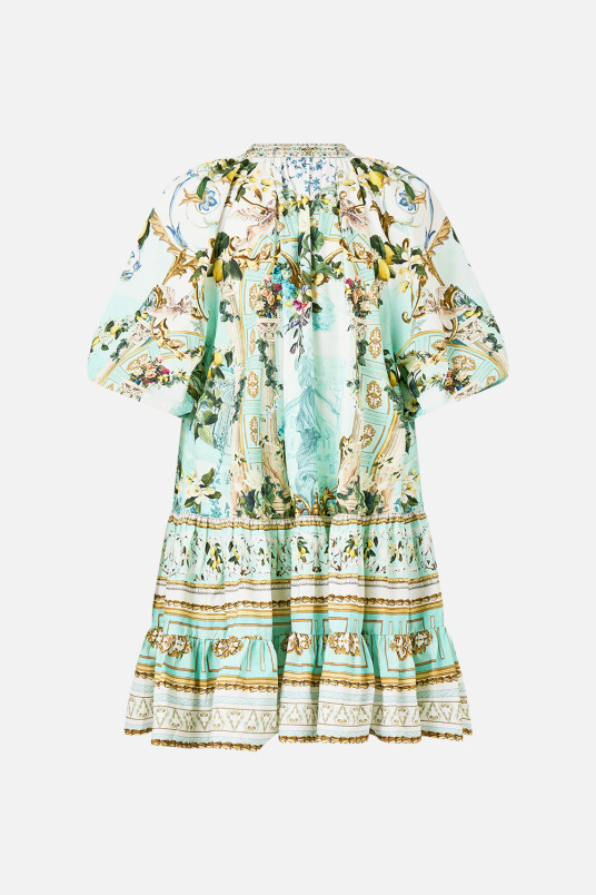 detail Dámské šaty Camilla PUFF SLEEVE SHIRT DRESS