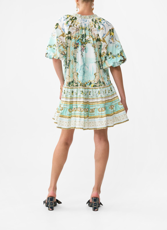 detail Dámské šaty Camilla PUFF SLEEVE SHIRT DRESS