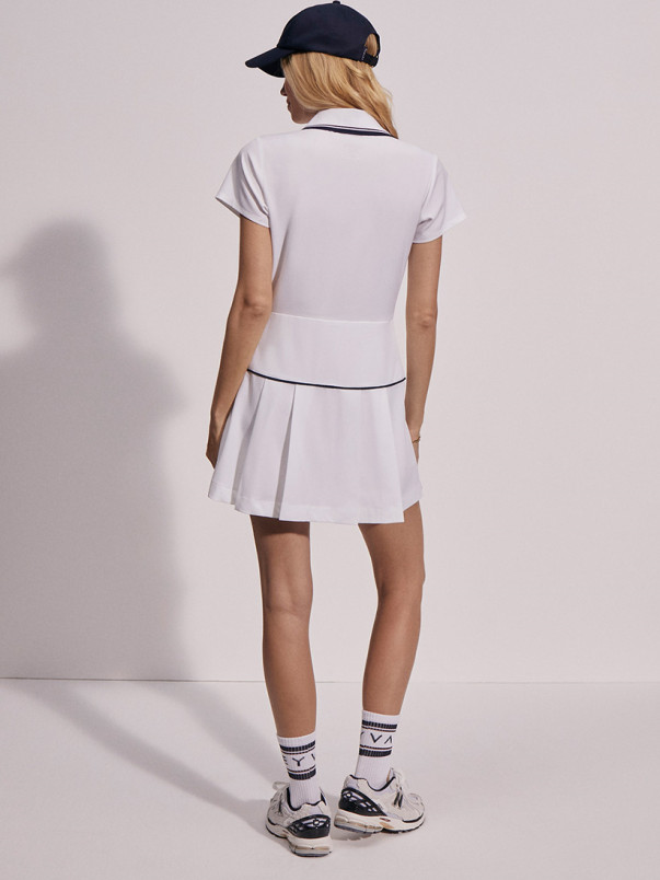 detail Dámské šaty Varley Darien Court Dress 33