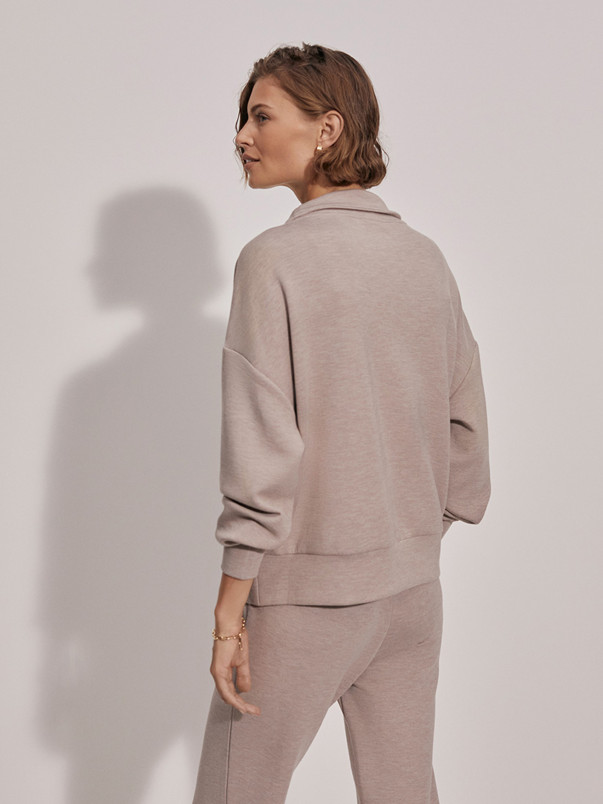 detail Dámská mikina Varley Hawley Half Zip Sweat