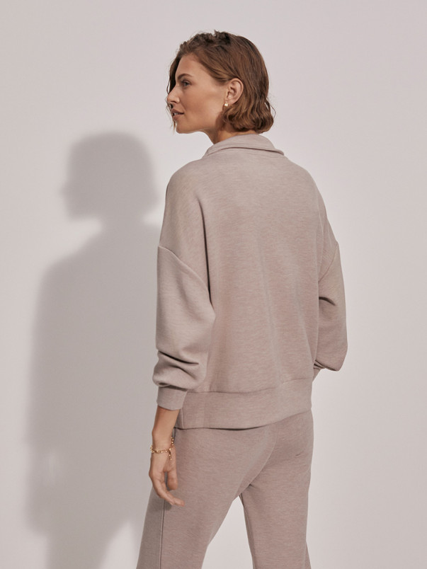 detail Dámská mikina Varley Hawley Half Zip Sweat