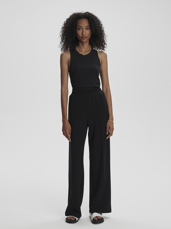 detail Dámské kalhoty Varley The Wide Leg Pant 30