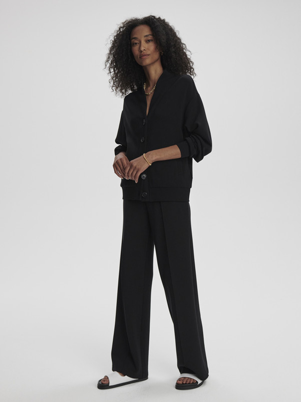 detail Dámské kalhoty Varley The Wide Leg Pant 30