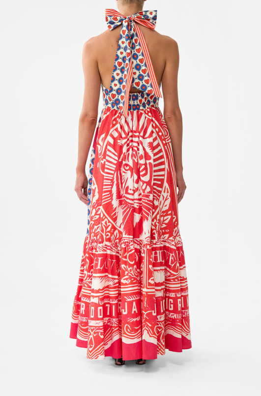 detail Dámské šaty Camilla RUFFLE HEM HALTER DRESS