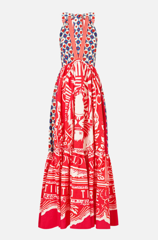 detail Dámské šaty Camilla RUFFLE HEM HALTER DRESS