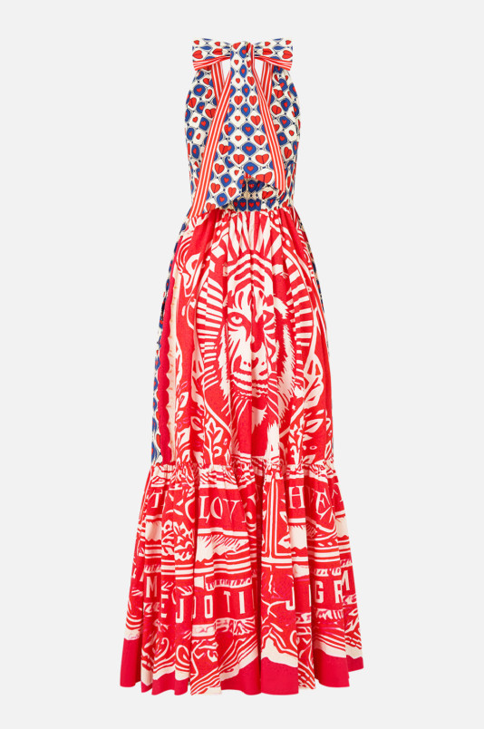 detail Dámské šaty Camilla RUFFLE HEM HALTER DRESS