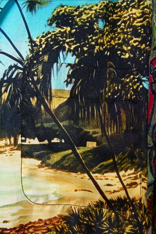 detail Dámské košile Camilla OVERSIZED SHIRT WITH POCKET