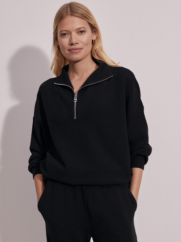 detail Dámská mikina Varley Hawley Half Zip Sweat