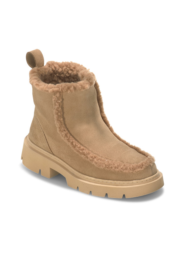 detail Dámské zimní boty INUIKII BIKER SUEDE