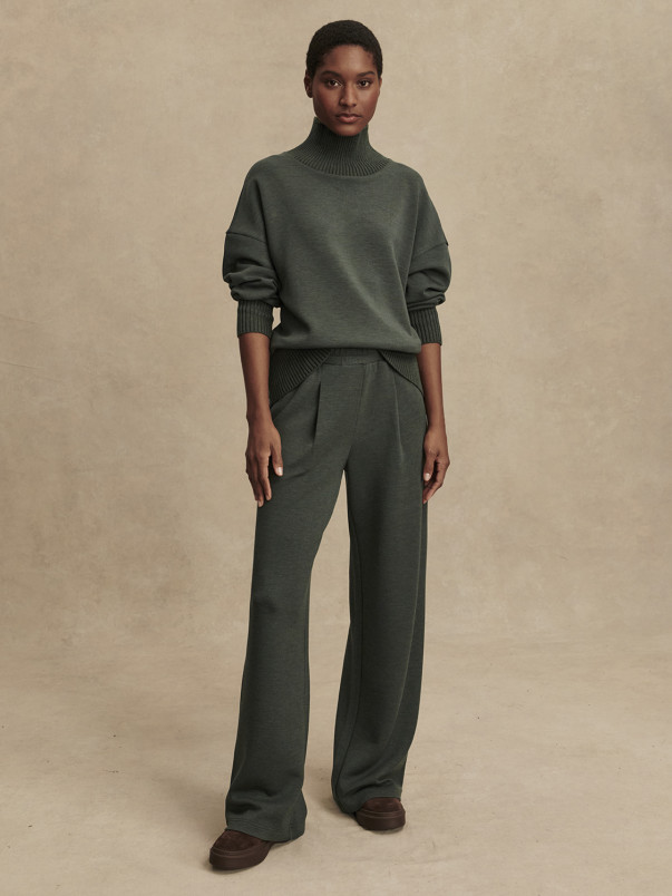 detail Dámské kalhoty Varley The Extra Wide Leg Pant 32