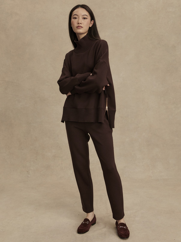 detail Dámská mikina Varley Barker High Neck Sweat