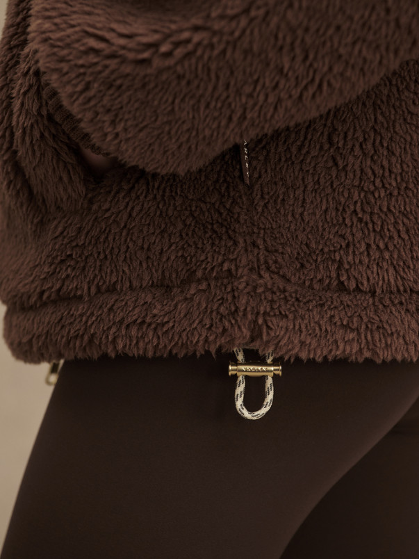 detail Dámská bunda Varley Lowell Sherpa Jacket