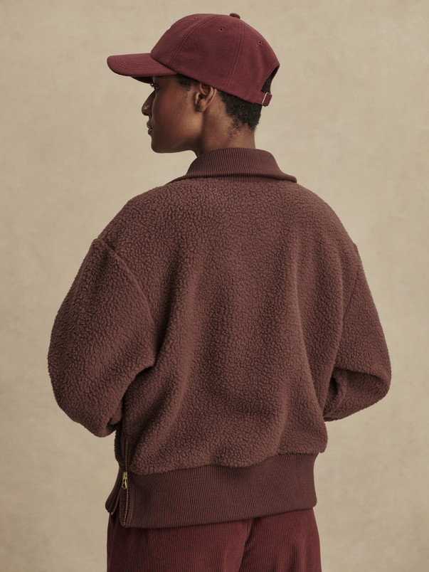detail Dámský svetr Varley Roselle Half Zip Fleece