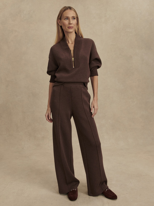 detail Dámské kalhoty Varley The Wide Leg Pant 30