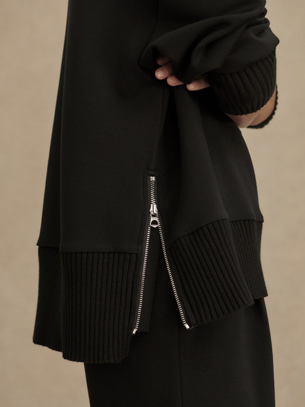 detail Dámský svetr Varley Barker High Neck Sweat
