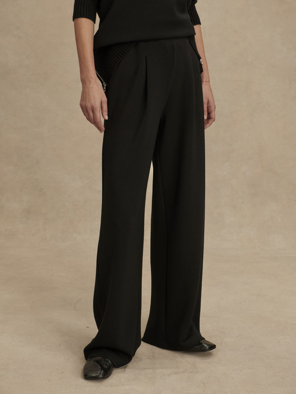 detail Dámské kalhoty Varley The Extra Wide Leg Pant 29.5