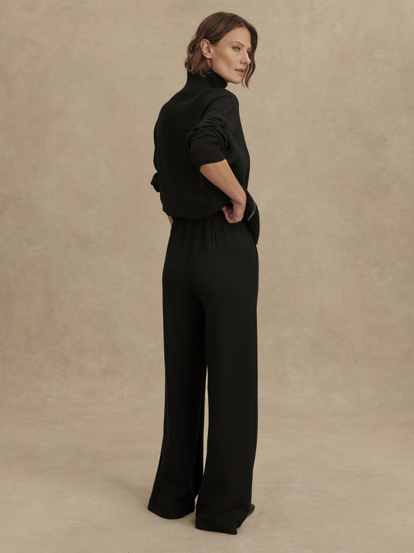 detail Dámské kalhoty Varley The Extra Wide Leg Pant 29.5
