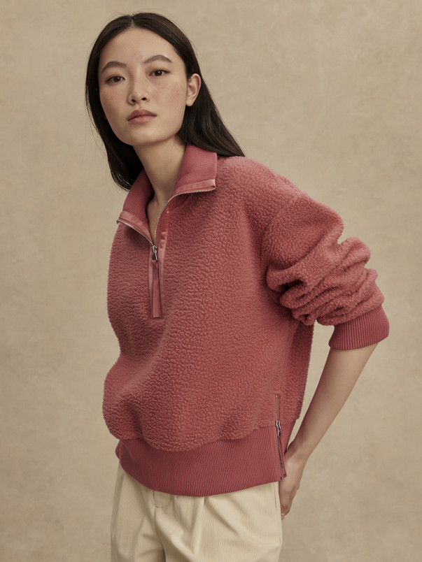 detail Dámská mikina Varley Roselle Half Zip Fleece