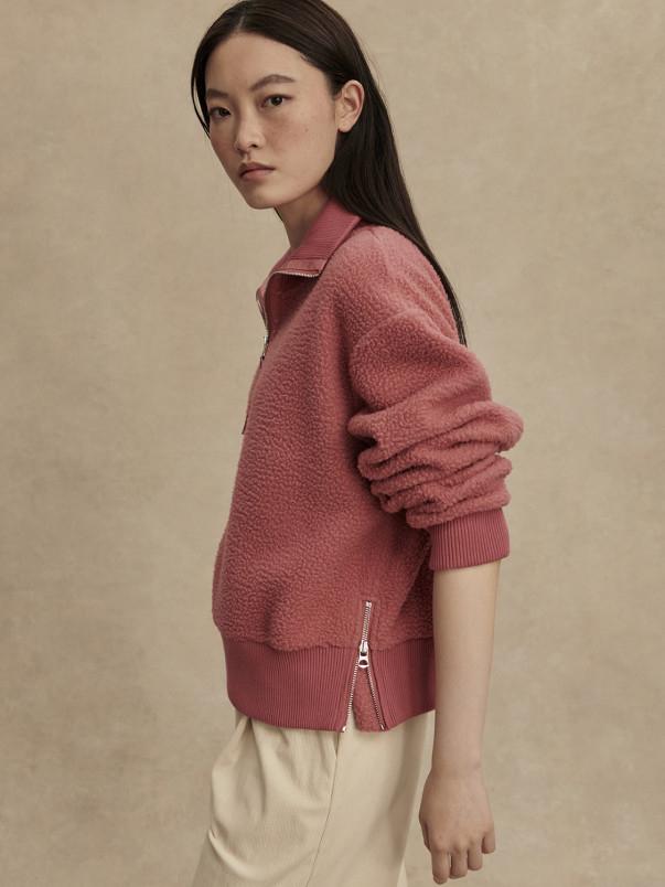 detail Dámská mikina Varley Roselle Half Zip Fleece