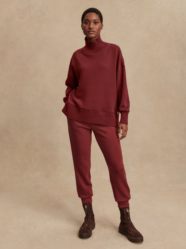 detail Dámská mikina Varley Barker High Neck Sweat