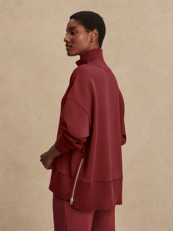 detail Dámská mikina Varley Barker High Neck Sweat