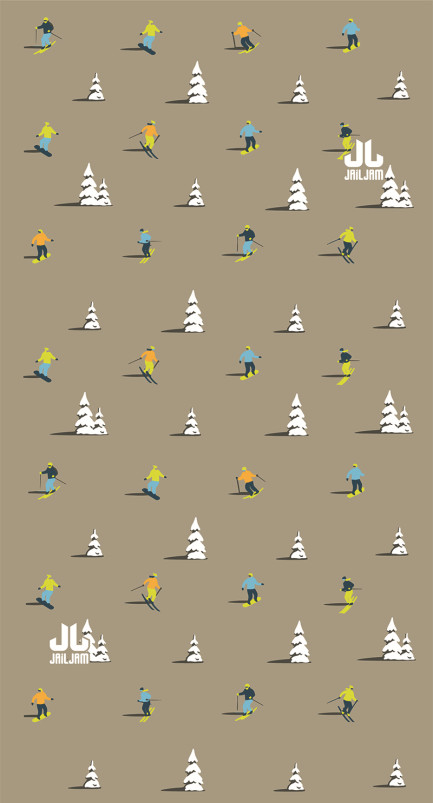 detail Dámské NÁKRČNÍKY Jail Jam MULTIFUNC. NECKWARMER