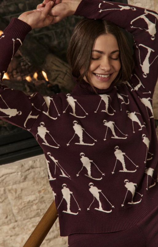 detail Dámský svetr Alp N Rock Dani Vintage Sweater