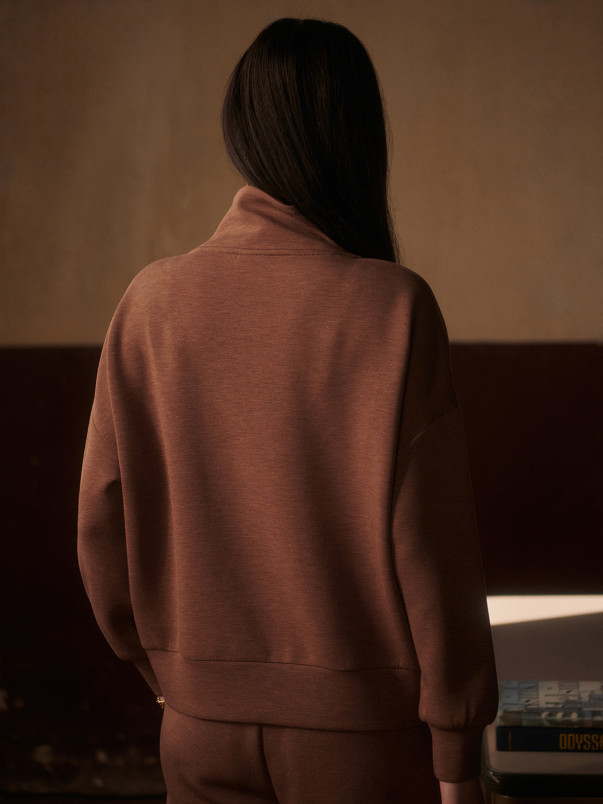 detail Dámská mikina Varley Hawley Half Zip Sweat