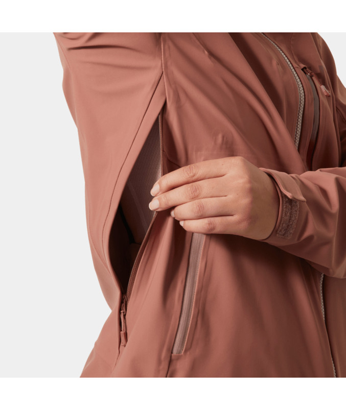 detail Dámská bunda Helly Hansen W VERGLAS BC JACKET