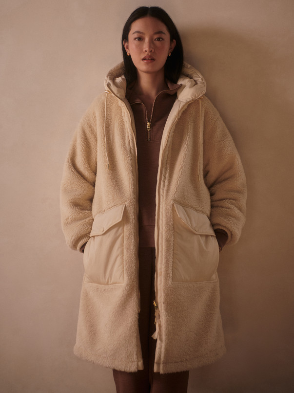 detail Dámský kabát Varley Cyrus Reversible Coat