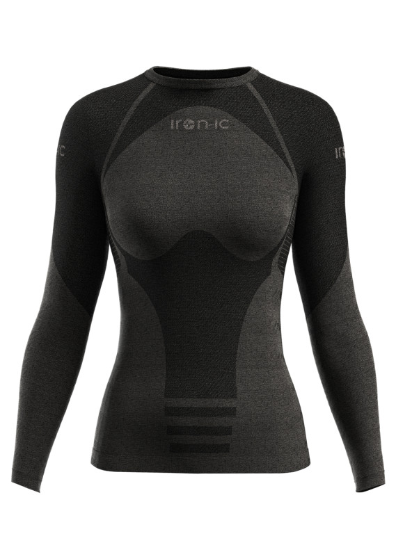 detail Dámské termoprádlo Iron-ic Dámské thermo kašmír triko s dlouhým rukávem