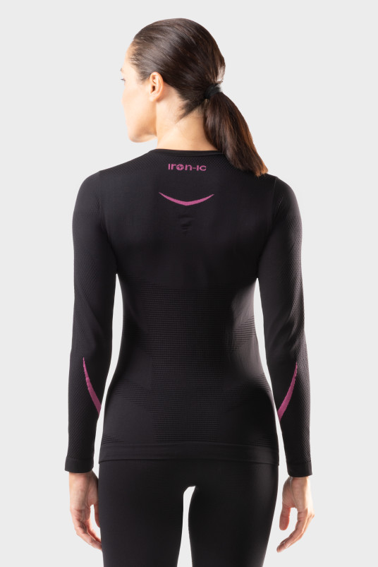 detail Dámské termoprádlo Iron-ic Dámské ultra teplé termo triko s dlouhým rukávem