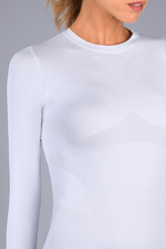 detail Dámské termoprádlo Iron-ic Dámské funkční technické triko s dlouhým rukávem