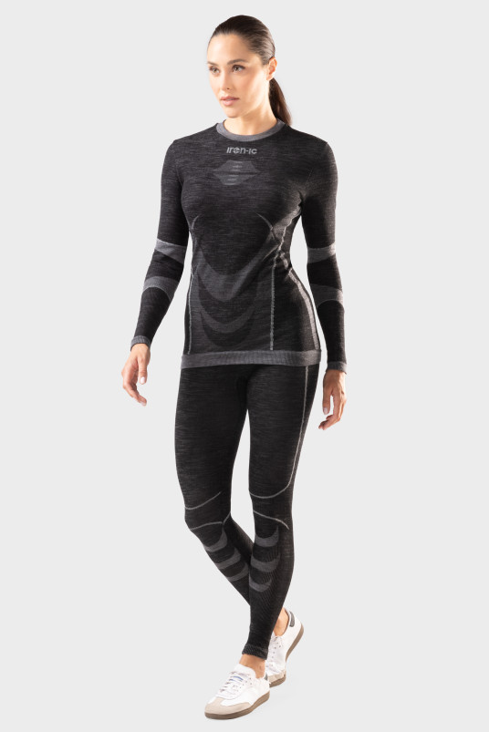 detail Dámské termoprádlo Iron-ic Dámské 70% Merino triko s dlouhým rukávem