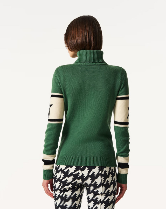 detail Dámský svetr Perfect Moment schild sweater 'apres'