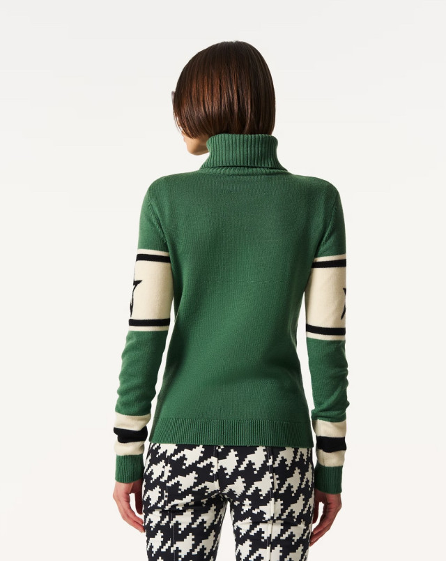 detail Dámský svetr Perfect Moment schild sweater 'apres'