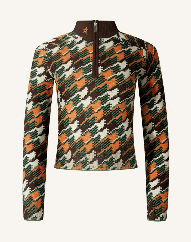 detail Dámský svetr Perfect Moment la tour sweater - print